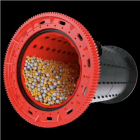 球磨機3D動畫模擬